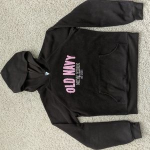 Old Navy Brown Fleece Pullover Hoodie